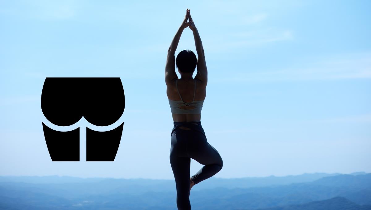 La postura de yoga que te darán glúteos y piernas marcadas